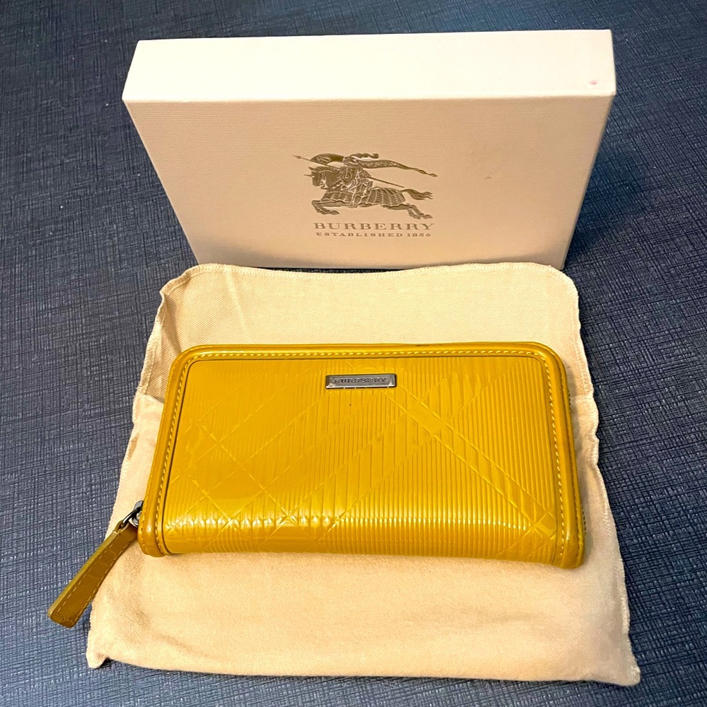 Vintage Burberry long wallet